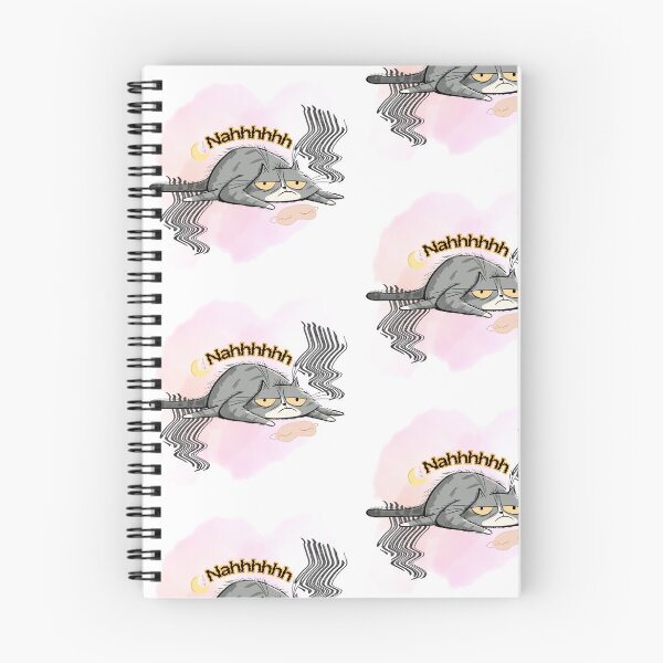 Item preview, Nahhhh – Extremely Lazy Cat Lying Flat Funny Meme Design designed and sold by shuttersnook.