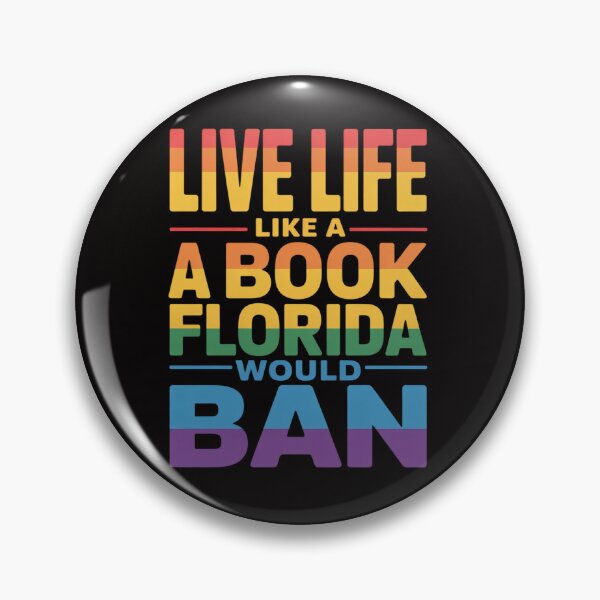 Item preview, Live Life Like A Book Florida Would Ban LGBT Month Queer designed and sold by chaeningplan.