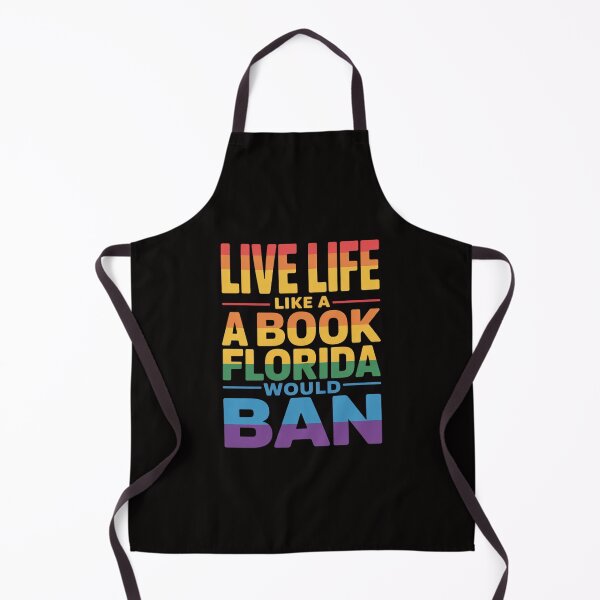 Item preview, Live Life Like A Book Florida Would Ban LGBT Month Queer designed and sold by chaeningplan.