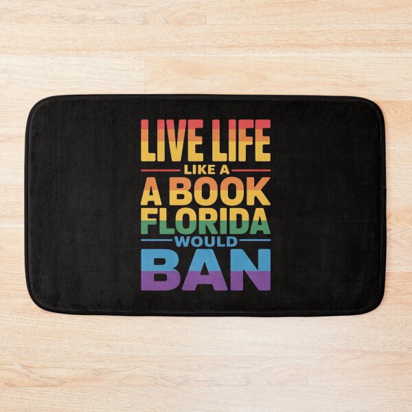 Item preview, Live Life Like A Book Florida Would Ban LGBT Month Queer designed and sold by chaeningplan.