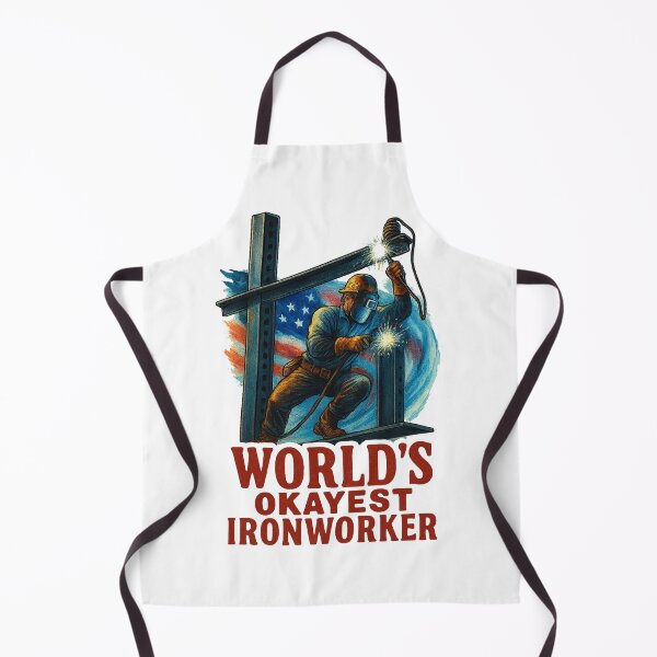 Item preview, Worlds Okayest Ironworker a Worlds Okayest Ironworker a Worlds Okayest Ironworker designed and sold by maximinano100k.