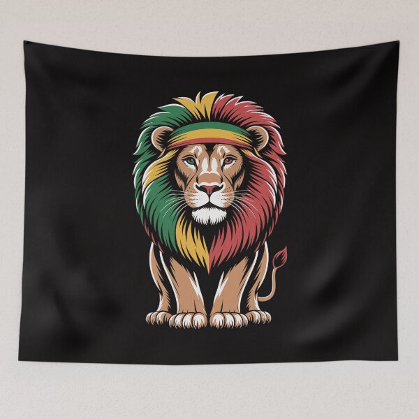 Item preview, Lion Juneteenth Cool Black History African American Flag designed and sold by chaeningplan.