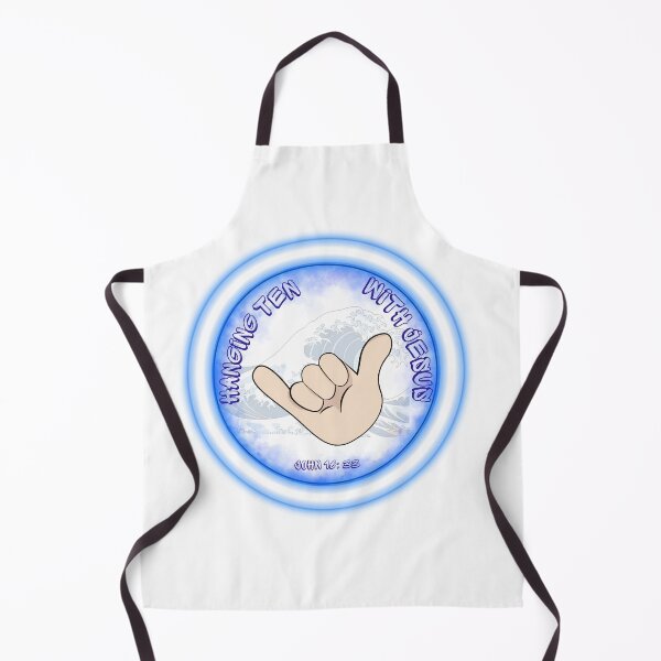 Item preview, Hanging Ten with Jesus designed and sold by Salvation Art.