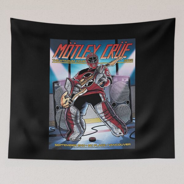 Item preview, Motley Crue Hockey Rock Figure Action Art Design designed and sold by ezrachaex.