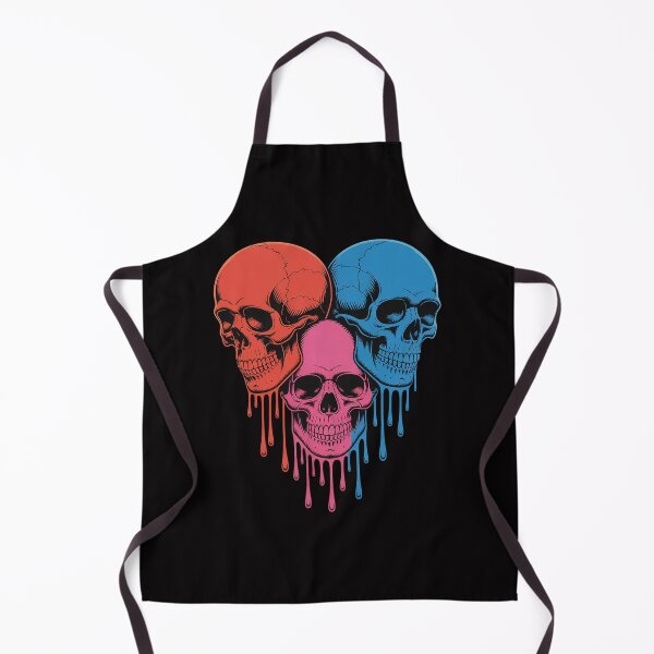 Item preview, LGBT Pride Halloween Horror Skeleton Skull Rainbow Heart designed and sold by teltvitossuilea.