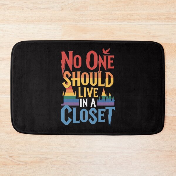 Item preview, LGBT Gay Pride Rainbow No One Should Live In A Closet designed and sold by teltvitossuilea.
