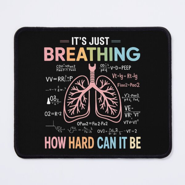 Item preview, Respiratory Therapist It's Just Breathing How Hard Can It Be designed and sold by skanderio.