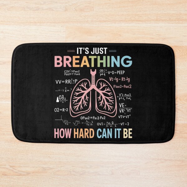 Item preview, Respiratory Therapist It's Just Breathing How Hard Can It Be designed and sold by skanderio.