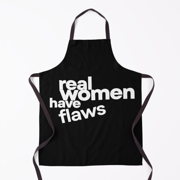 Item preview, Real Women Have Flaws (white text) designed and sold by RWHF-Brand.