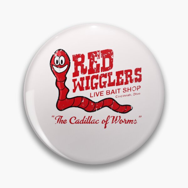Item preview, red wigglers from wkrp in cincinnati distressed designed and sold by GeraldJMuniz.