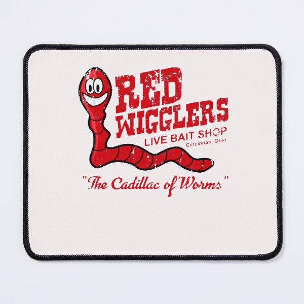 Item preview, red wigglers from wkrp in cincinnati distressed designed and sold by GeraldJMuniz.