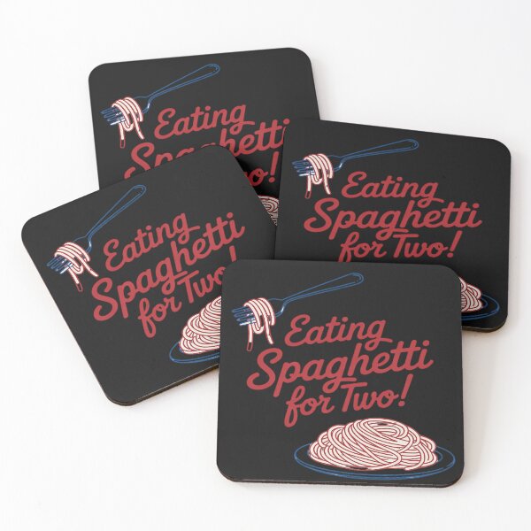 Item preview, Pregnancy Announcement Italian Mom Eating Spaghetti for Two designed and sold by Rackaam.