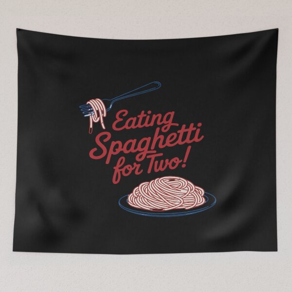 Item preview, Pregnancy Announcement Italian Mom Eating Spaghetti for Two designed and sold by Rackaam.