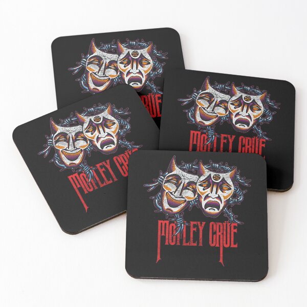 Item preview, Motley Crue Metal Mask Logo Dark Emblem Design designed and sold by sebastiandehyge.