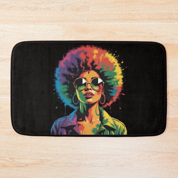 Item preview, Juneteenth Black Womens Queen Afro African Melanin Dripping designed and sold by chaeningplan.