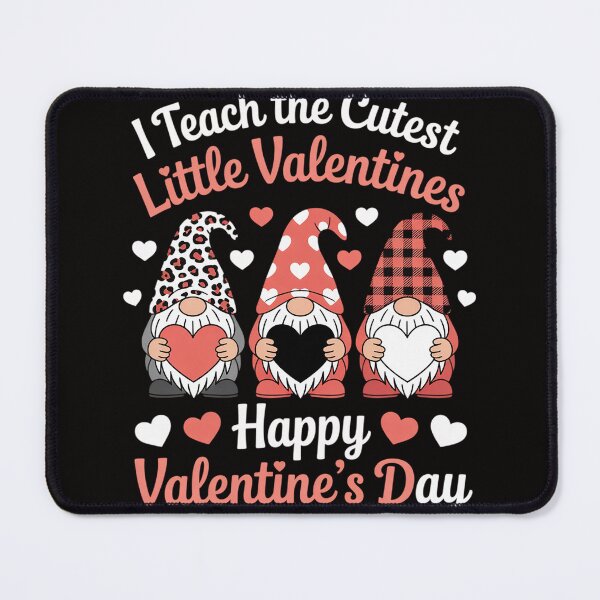 Item preview, I Teach The Cutest Little Valentines Women Gnome Teachers designed and sold by chaeningplan.