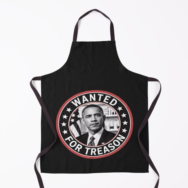 Item preview, President Obama Parody Wanted for Treason designed and sold by Rackaam.