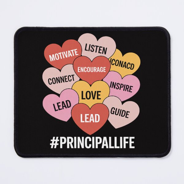 Item preview, Hearts School Principal Life Valentines Day designed and sold by teltvitossuilea.