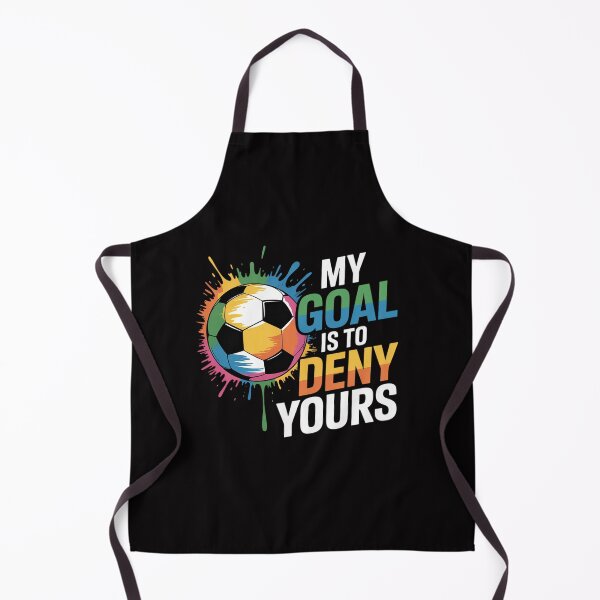 Item preview, My Goal Is To Deny Yours Soccer Goalie Defender designed and sold by teltvitossuilea.