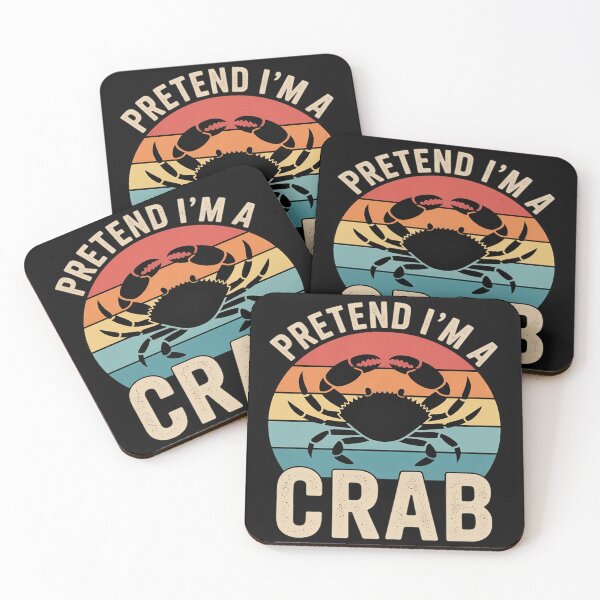 Item preview, Pretend I'm a Crab Vintage Halloween Crabs Lover designed and sold by tkhrbika.