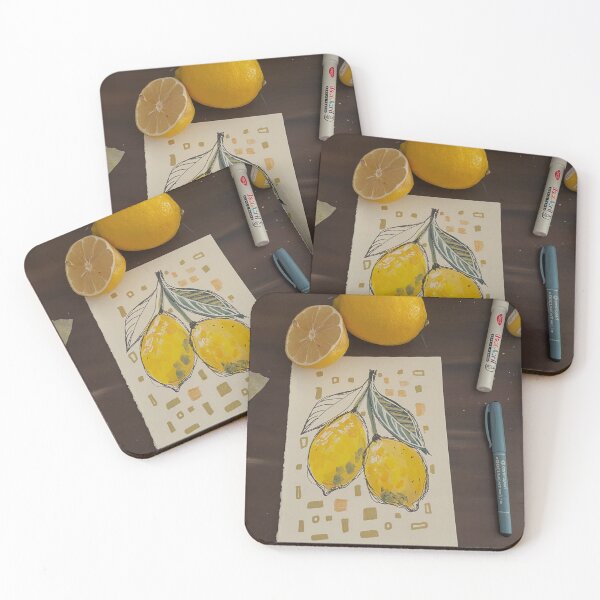 Item preview, Lemon Slice Mandala designed and sold by Singreddress.