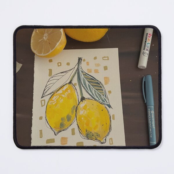 Item preview, Lemon Slice Mandala designed and sold by Singreddress.