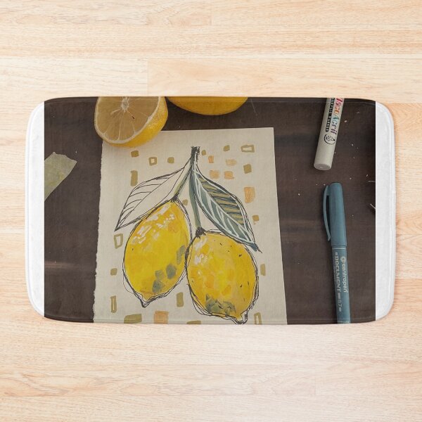 Item preview, Lemon Slice Mandala designed and sold by Singreddress.
