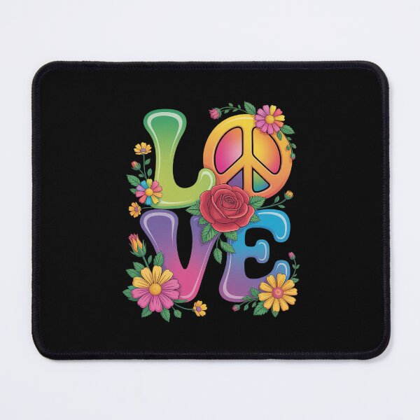 Item preview, Retro 60's 70's Flower Power Hippy, Groovy Love Peace Hippie designed and sold by imsamaharem.