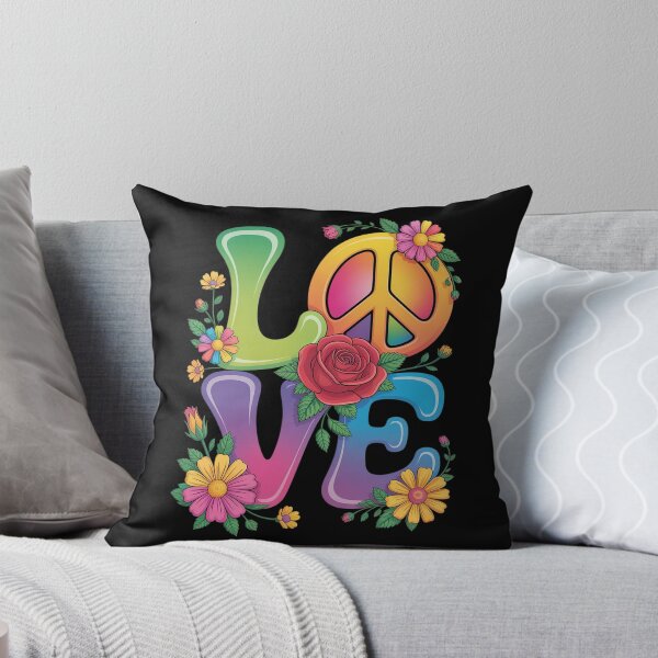 Item preview, Retro 60's 70's Flower Power Hippy, Groovy Love Peace Hippie designed and sold by imsamaharem.
