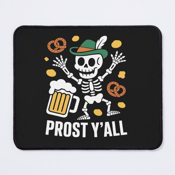 Item preview, Prost Y'All Oktoberfest Skeleton Beer designed and sold by tkhrbika.