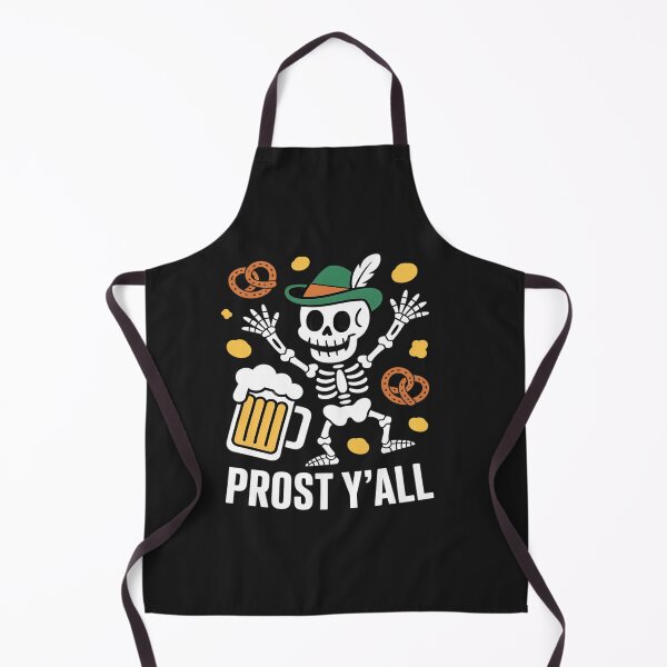 Item preview, Prost Y'All Oktoberfest Skeleton Beer designed and sold by tkhrbika.