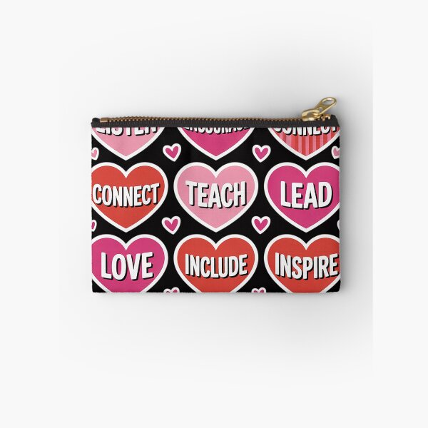Item preview, Hearts Teach Love Inspire Para Life Valentines designed and sold by teltvitossuilea.