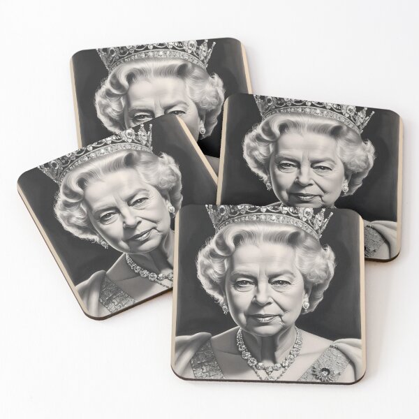 Item preview, Queen Elizabeth II designed and sold by WorldofCharcoal.