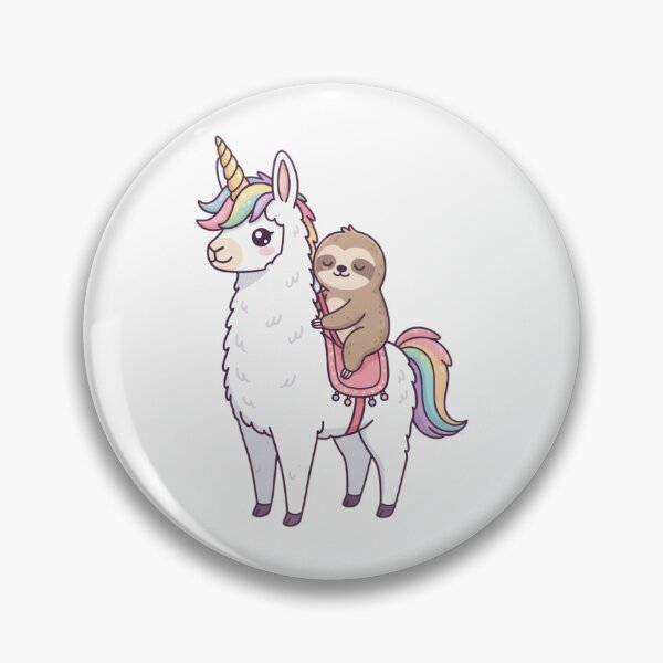 Item preview, Llamacorn and Sloth designed and sold by mezzilicious.