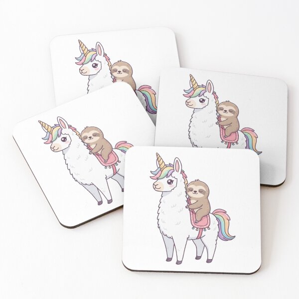 Item preview, Llamacorn and Sloth designed and sold by mezzilicious.
