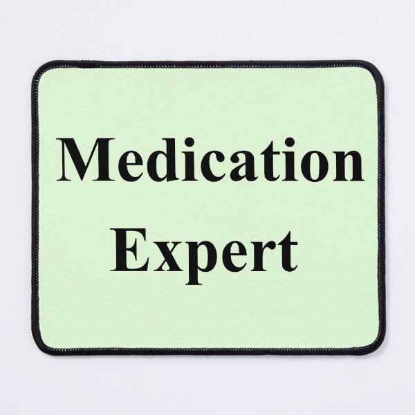 Item preview, “Medication Expert – Elegant Pharmacist Design for Professionals” designed and sold by SM-Corner.