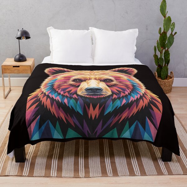 Item preview, Geometric Bear in LGBT Flag, Gay Pride Bear designed and sold by lavethediso.