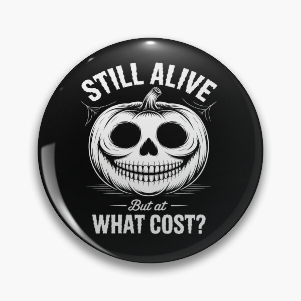 Item preview, Pumpkin Halloween Still Alive But At What Cost designed and sold by tkhrbika.