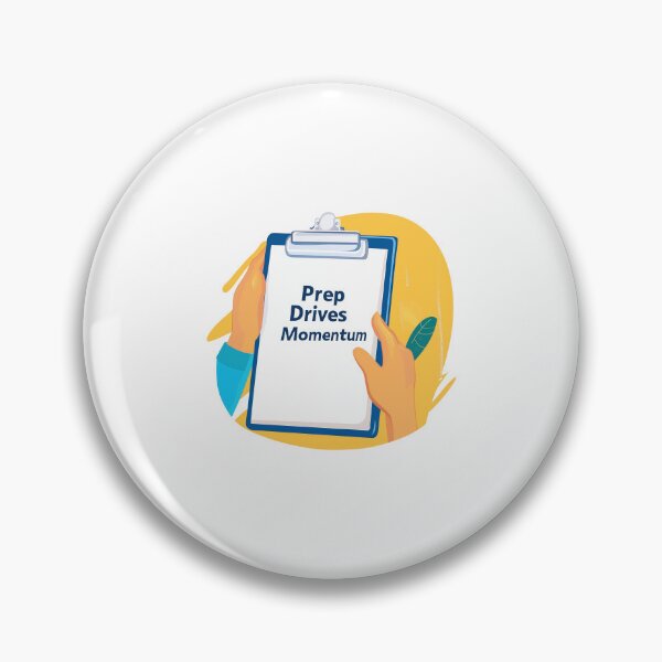 Item preview, Prep Drives Momentum And Productivity On A Clipboard designed and sold by FWLKIT.