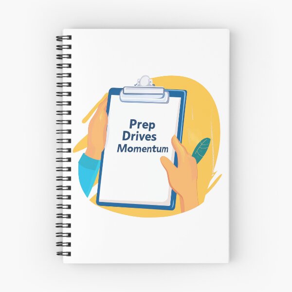 Item preview, Prep Drives Momentum And Productivity On A Clipboard designed and sold by FWLKIT.