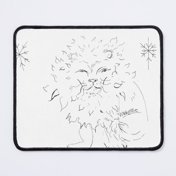 Item preview, Lion and Snowfall by ElitebyElise designed and sold by ElitebyElise.