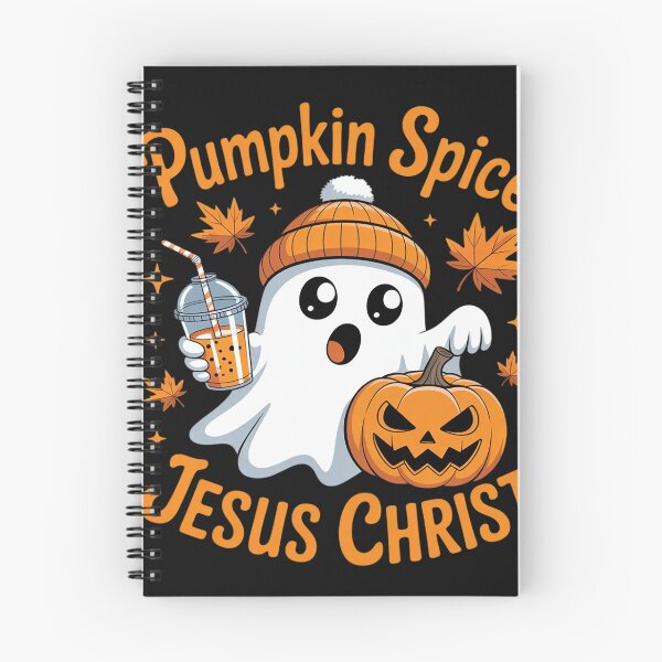 Item preview, Pumpkin spice lovers Cute ghost Halloween Boo Autumn Fall designed and sold by tkhrbika.