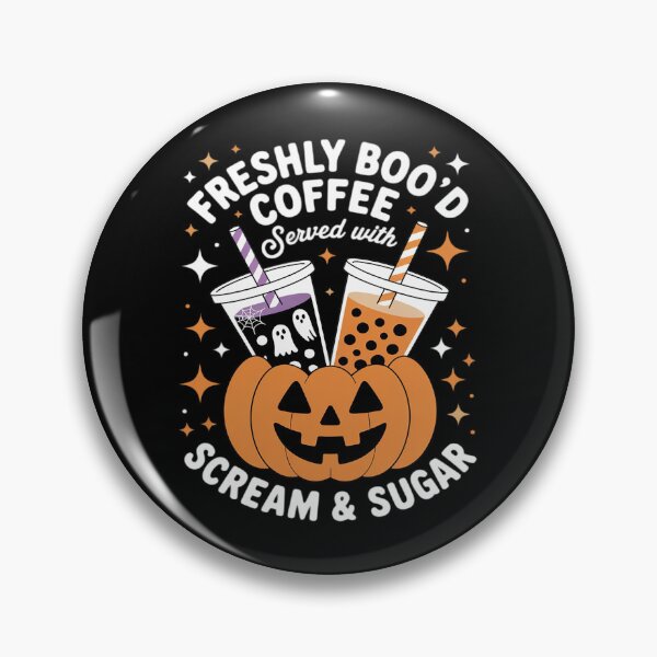 Item preview, Retro Freshly Boo'd Coffee Lovers Boujee Ghost Halloween designed and sold by imsamaharem.