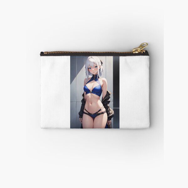 Item preview, Morgan Le Fay FGO - Summer Berserker Anime Girl Tactical Blue Swimsuit designed and sold by iloveanimechibi.