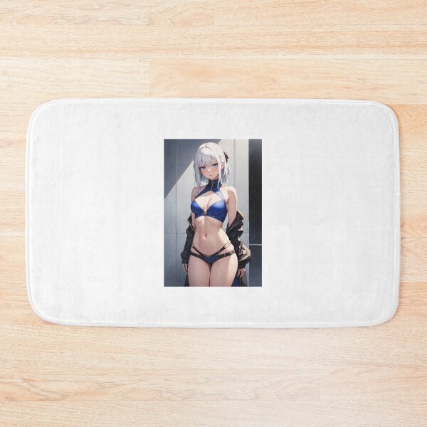 Item preview, Morgan Le Fay FGO - Summer Berserker Anime Girl Tactical Blue Swimsuit designed and sold by iloveanimechibi.
