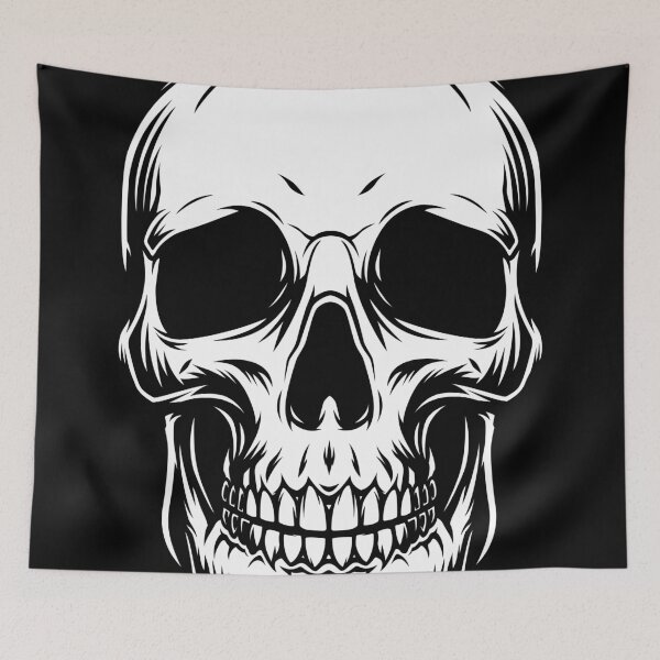 Item preview, LARGE SKULL BONES - TERROR HORROR HALLOWEEN designed and sold by CuPensky.