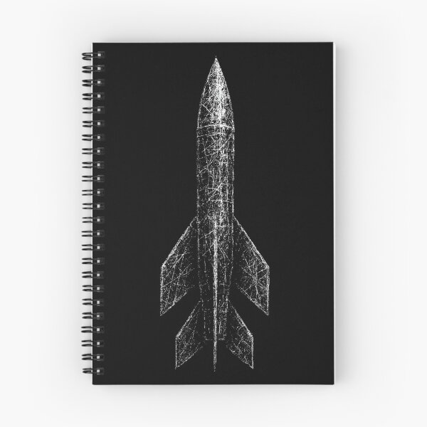 Item preview, Distressed Missile Silhouette – Grunge Military Weapon Art designed and sold by Mortisigil.