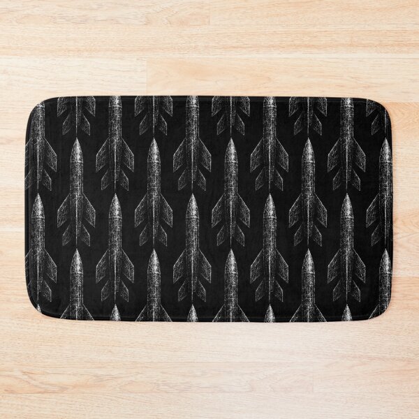 Item preview, Distressed Missile Silhouette – Grunge Military Weapon Art designed and sold by Mortisigil.