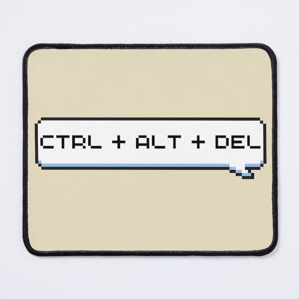 Item preview, Ctrl + Alt + Del Sticker designed and sold by Potato Quality Prints.