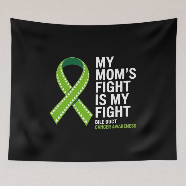 Item preview, Bile Duct Cancer Awareness My Mom's Fight IS My Fight designed and sold by repconomArt.